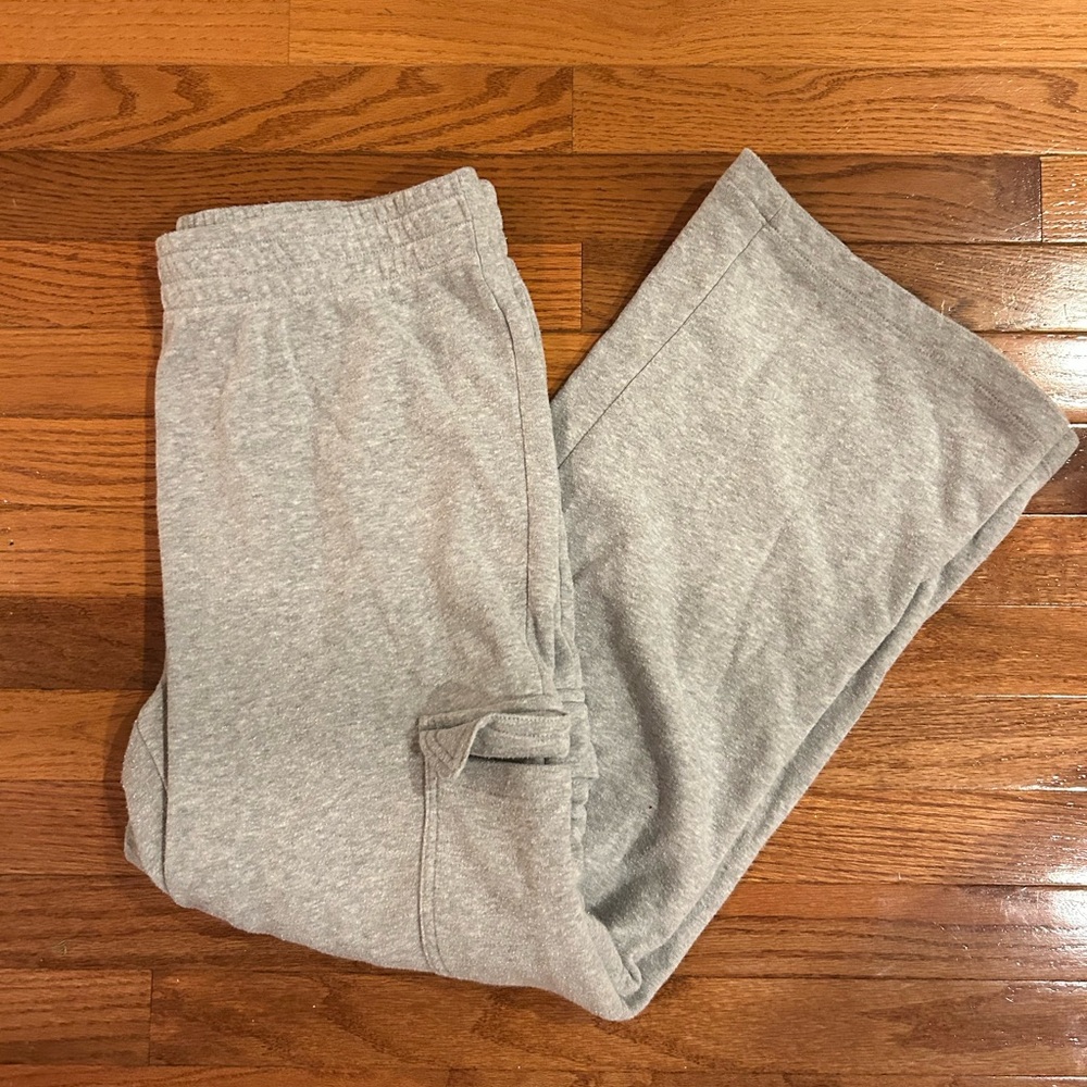 Grayson Threads Gray Sweatpants Relaxed Fit Tapered Legs